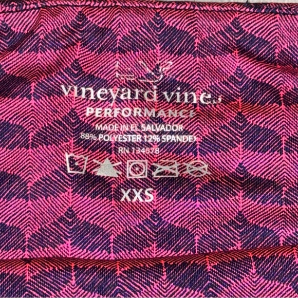 Vineyard Vines Performance Whale Tail Crop Leggings Size XXS - Picture 9 of 10